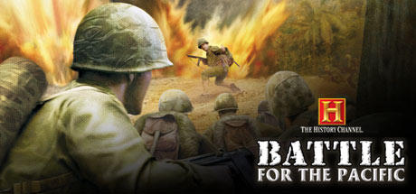 History Channel Battle for the Pacific box art for Xbox 360